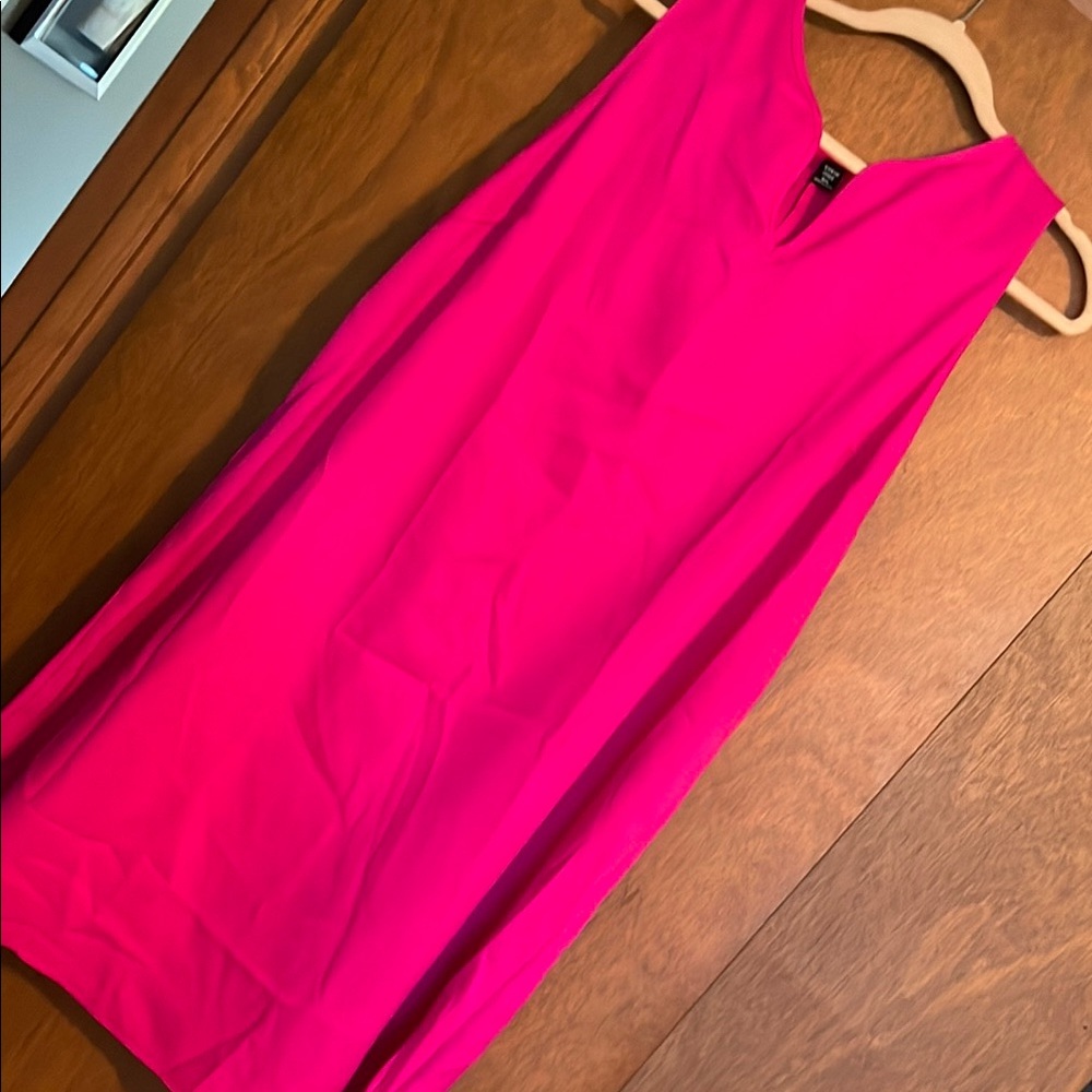 SHEIN Curve Fuchsia Sleeveless Top